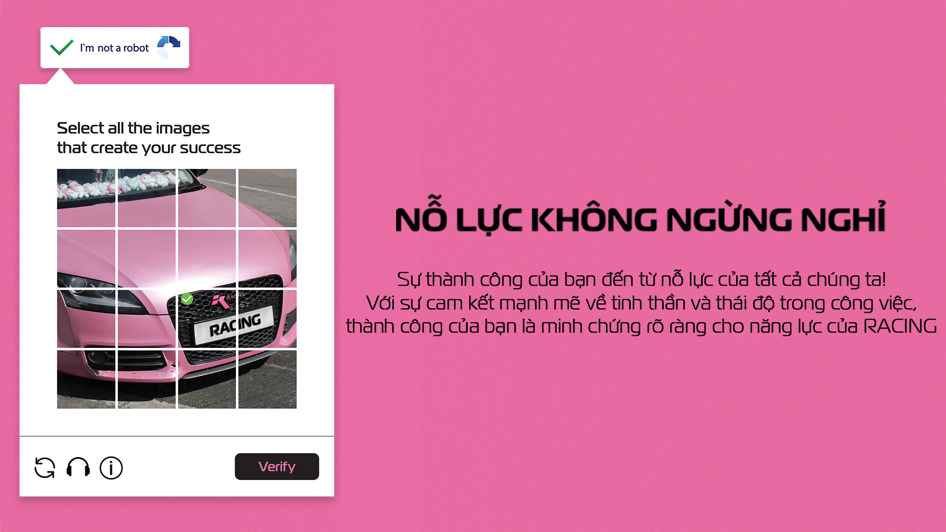 Racing Creative 16 Banner